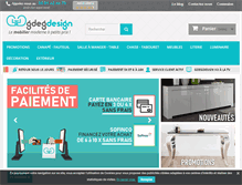 Tablet Screenshot of gdegdesign.com